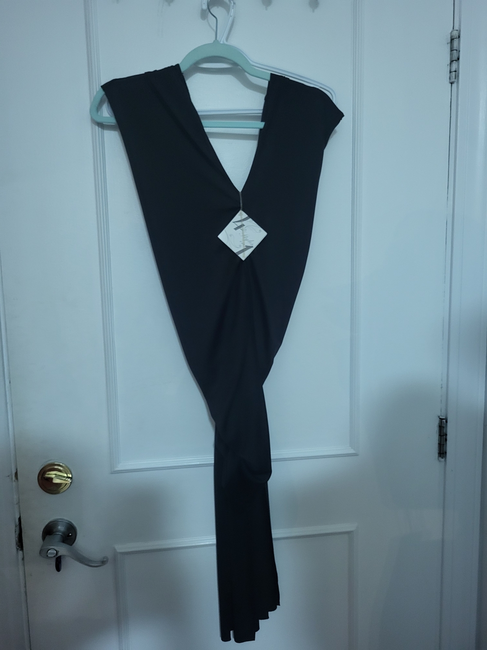 NWT 4 In 1 Multiway Convertible Infinity Maxi Dress Black Size Small